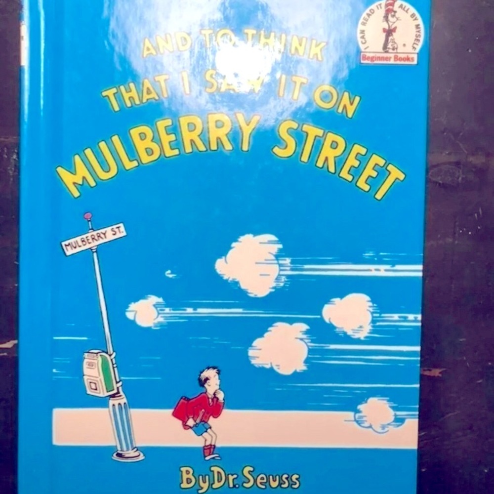 Dr. Seuss And To Think That I Saw It On Mulberry Street Book